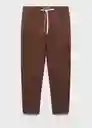 Pantalón Romelino-h Chocolate Talla 46 Hombre Mango