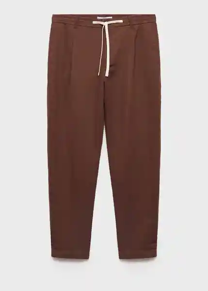 Pantalón Romelino-h Chocolate Talla 46 Hombre Mango