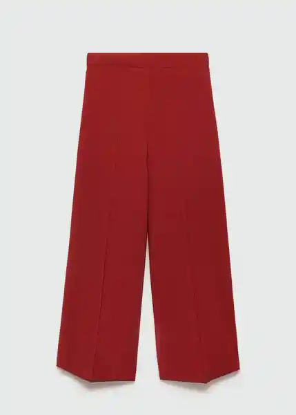 Pantalón Lidof Rojo Talla L Mujer Mango