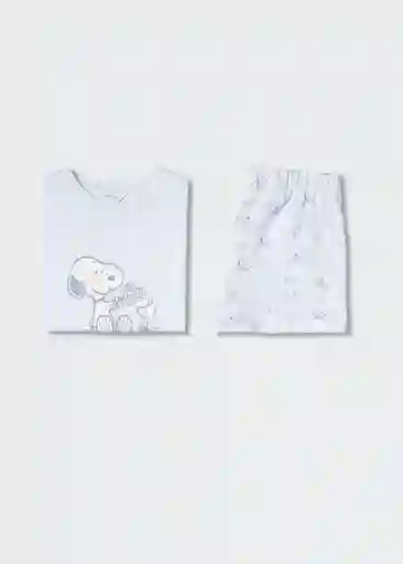 Pijama Valerieb Celeste Talla 70 Niñas Mango