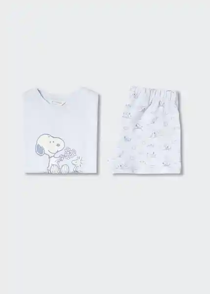 Pijama Valerieb Celeste Talla 70 Niñas Mango