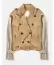Chaqueta Mujer Café Talla MEDIUM American Eagle