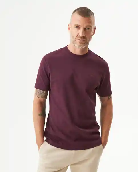Camiseta Basic Morado Suntava Ultraoscuro M Chevignon