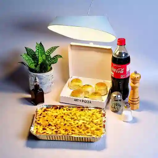 Combo Lasaña Familiar con Coca Cola 1.5 Lts