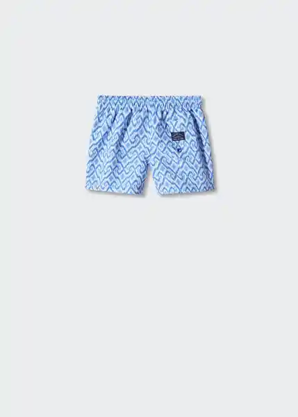 Short Bañador Ischiab Azul Talla 51 Niños Mango