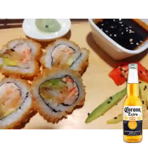 Combo Bomba Roll + Cerveza Corona