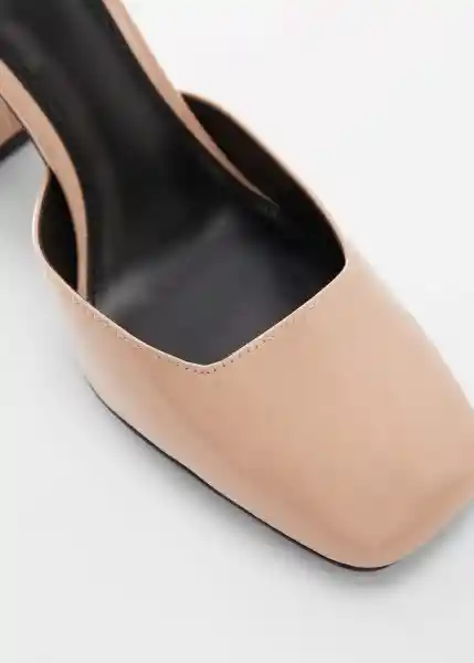 Zapatos Fina1 Nude Talla 35 Mujer Mango