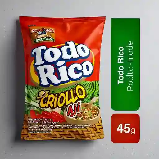 Todo Rico Criollo Aji 45g