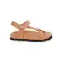 Sandalias Plataforma Roma Beige Talla 39