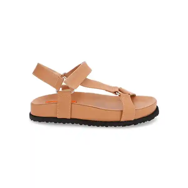 Sandalias Plataforma Roma Beige Talla 39