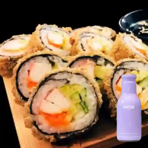 Sushi Tempura California +Hatsu Lila Flor de Cerezo 400ml