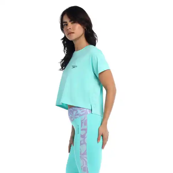 Camiseta Crop Top Oversize Huli Artic Mujer Talla XL Speedo