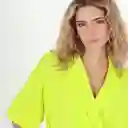 Enterizo Corto Cuello Sport Verde Talla S 530071