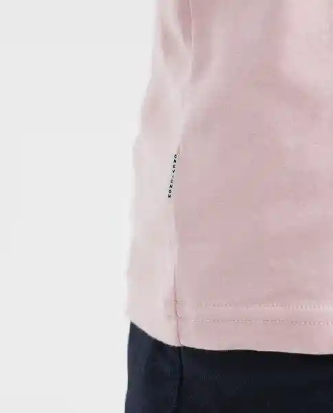 Camiseta Basic Colors Masculino Rosa Malva Medio T. L Chevignon
