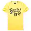 Superdry Camiseta Collegiate Graphic Tee 220 Verde L