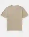 Camiseta Hombre Beige Talla: MEDIUM 4426212 American Eagle