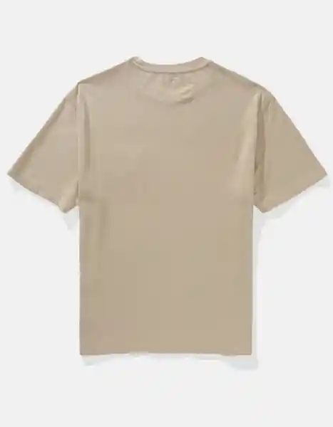 Camiseta Hombre Beige Talla: MEDIUM 4426212 American Eagle