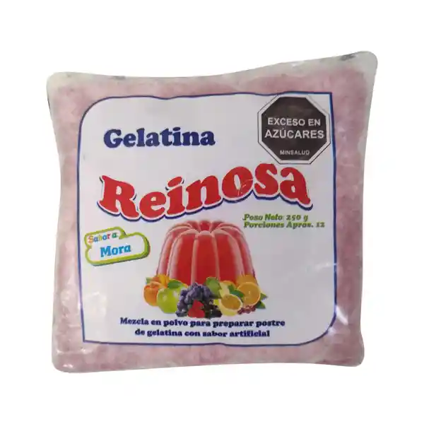 Gelatina Reinosa Gelatina Sabor Mora