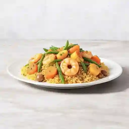 Arroz Pollo Y Camaron