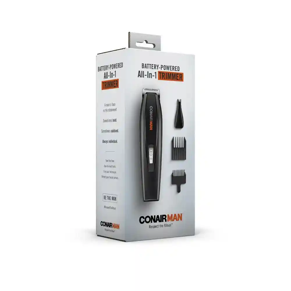 Conair Trimmer Para Barba Cuidado Personal Blanco