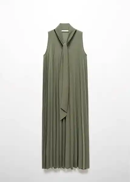 Vestido Turmalin-A Khaki Talla S Mujer Mango