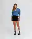 Camisa Mujer Azul Talla M 184029Q Rifle