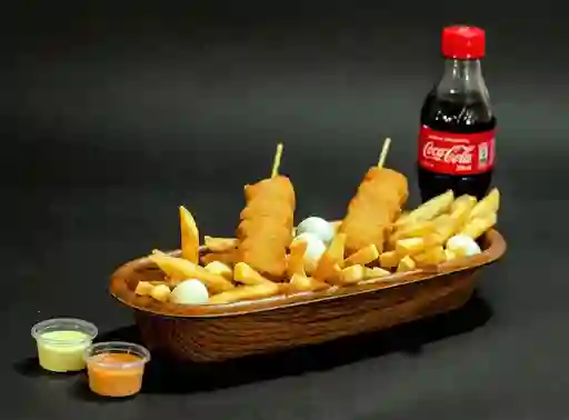 Combo Clásico de Salchipapa