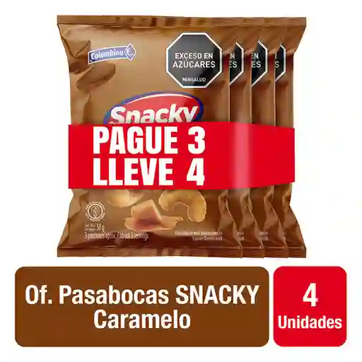 Snacky Pasabocas de Maíz Mini Caramelo