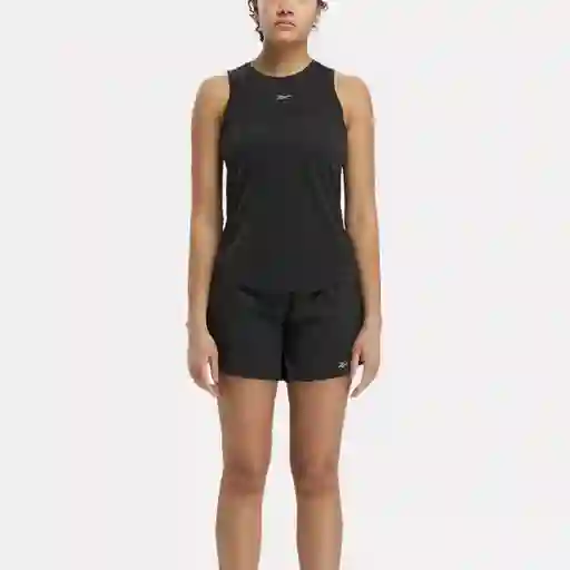 Reebok Camiseta Manga Sisa Running Mujer Negro S 100034914