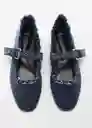 Zapatos Deli Tejano Oscuro Talla 37 Mujer Mango