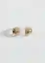 Pendientes Candela Oro Talla 99 Mujer Mango