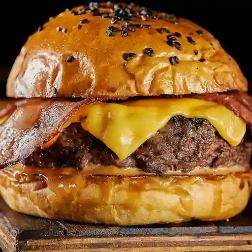Real bacon cheese burger
