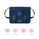 Bolso Estilo Preppy Serie Harry Potter Ravenclaw Miniso