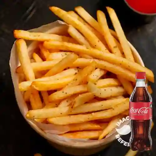 Combo Papas a la Francesa + Coca Cola Original 600ML