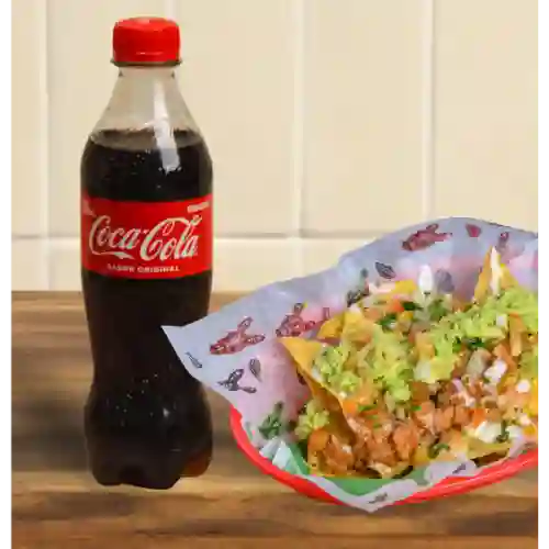 Nachos Machos + Bebida 400ml