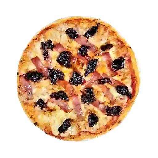 Pizza Familiar Tocineta Ciruelas