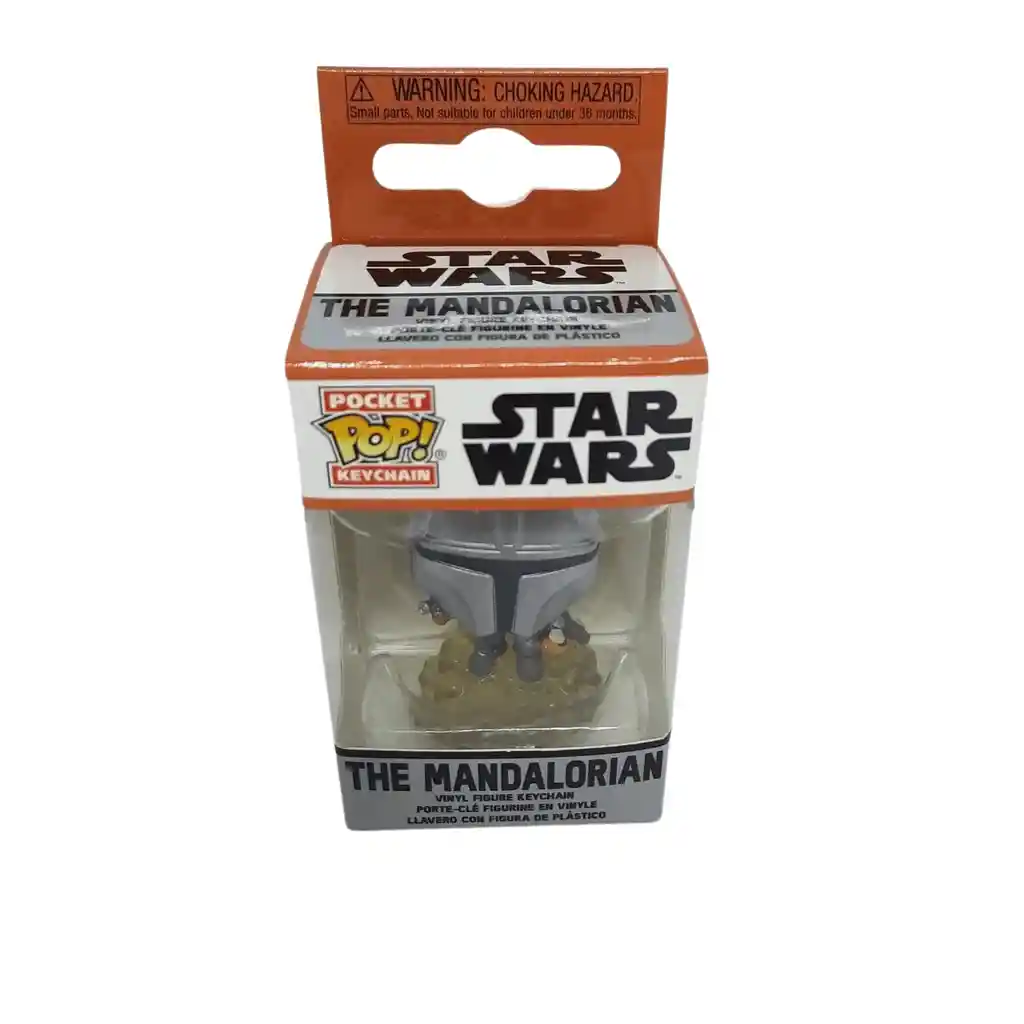 Llavero Funko Pop The Mandalorian With Blaster Star Wars