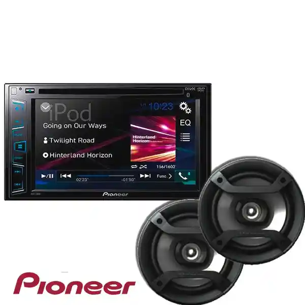 Pioneer Radio Dvd/Bluetooth/Lcd 6.2 Axt 286bt