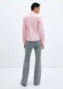 Camisa Sofía Rosa Talla M Mujer Mango