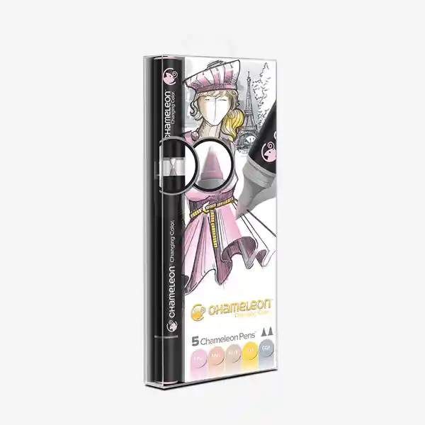 Chameleon Set Marcadores Tonos Pastel