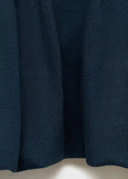 Falda Globo Navy Talla 10 Niñas Mango