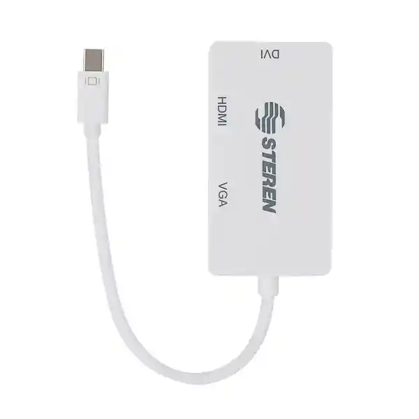 Adaptador Mini Displayport Thunderbolt a Vga Hdmi Dvi