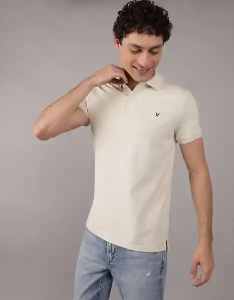 Camiseta Polo Hombre Verde Talla: MEDIUM 9146385 American Eagle