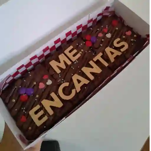 Caja de brownie