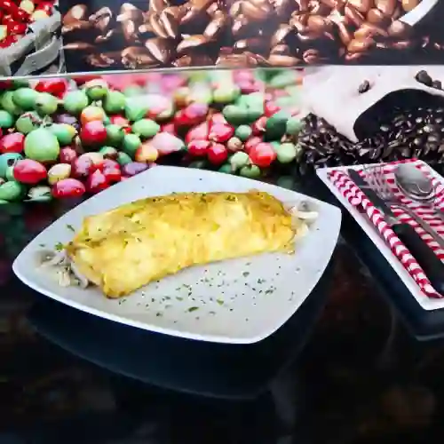 Omelette Desmechado