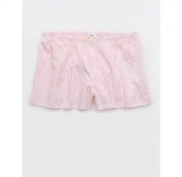 Short de Pijama Rosa Aerie Talla X-Small American Eagle