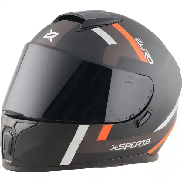 X-Sports Helmets Casco Moto Euro Naranja Talla L