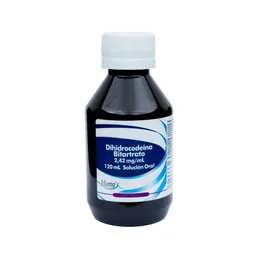 Dihidrocodeina Humaxbitartrato Solucion Oral (2.42 Mg)