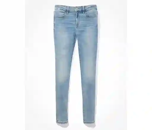 Pantalón Jean Mujer Legging Azul Talla 6 Short American Eagle