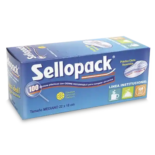 Sellopack Bolsa Resellable Congelar